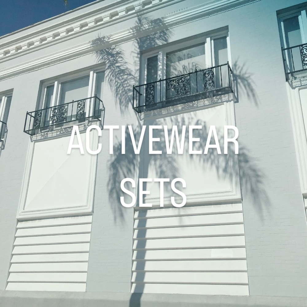 ACTIVEWEAR SETS - Make me an offer!